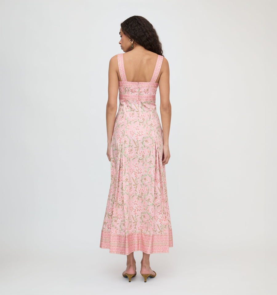 The Hope Dress - Daffodil Brocade