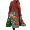 Brown floral pattern