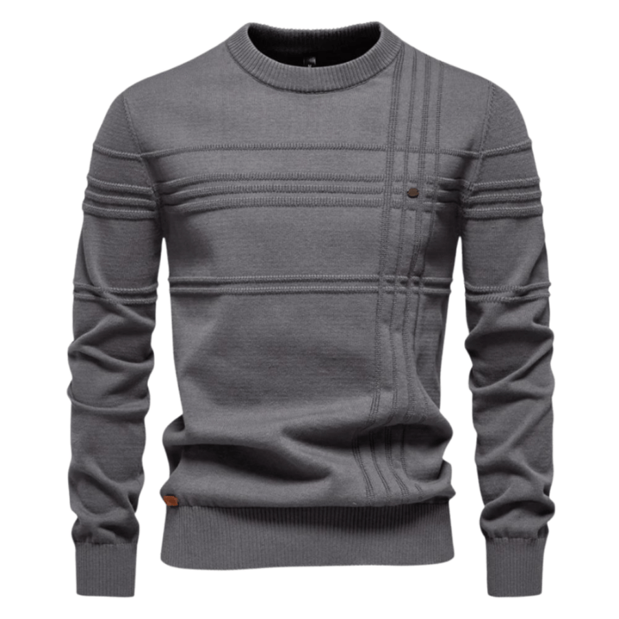 Jayden - Elegant Checked Sweater