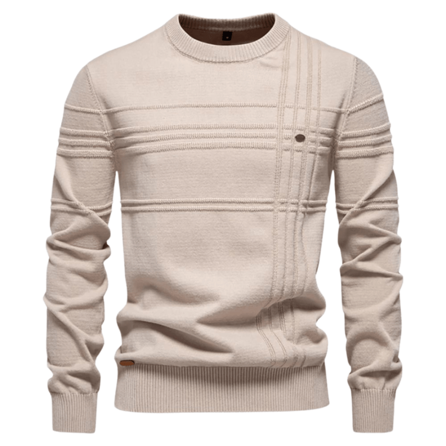 Jayden - Elegant Checked Sweater