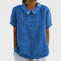 Liv - Striped Geometric Shirt