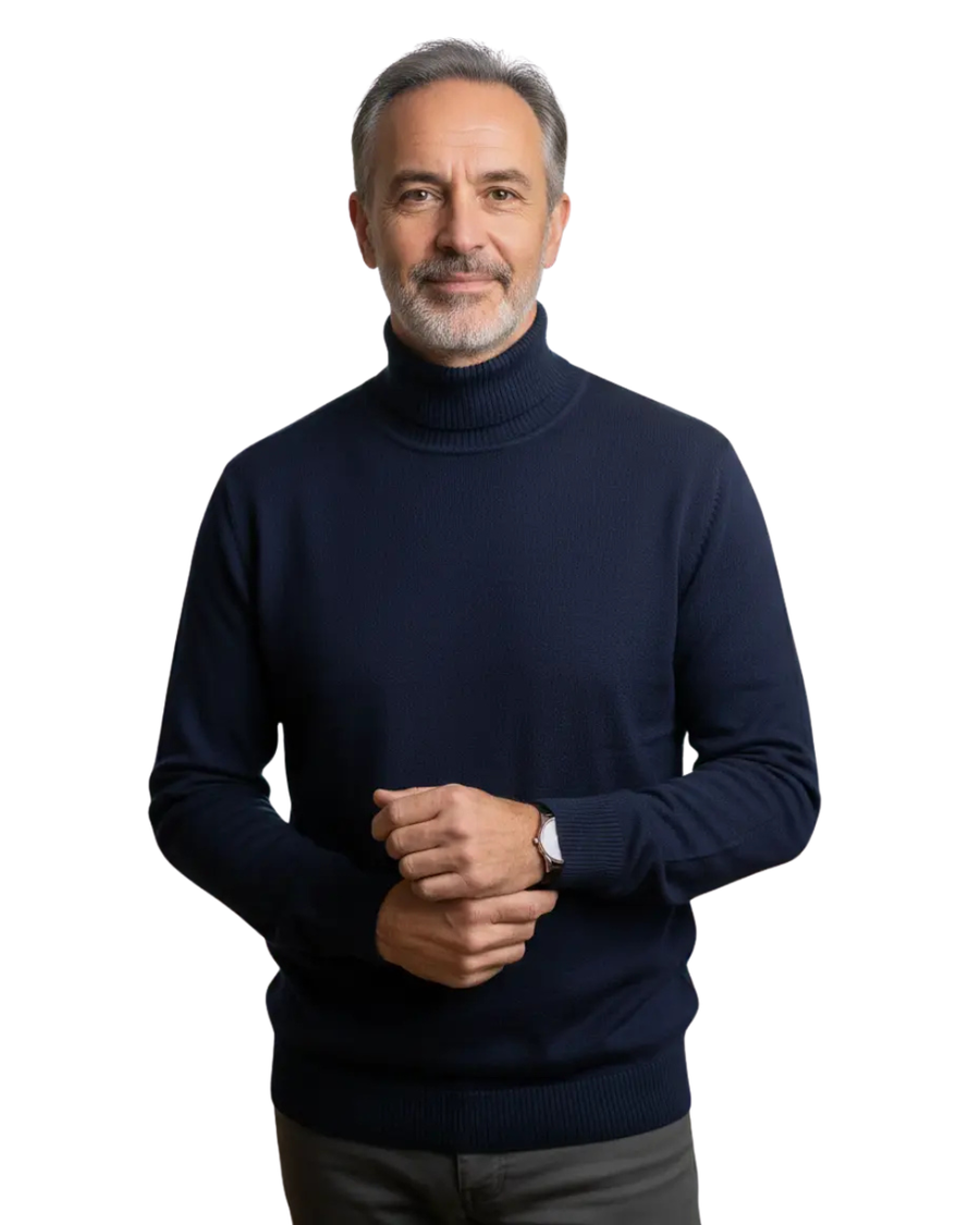 Sebastian – Cashmere Turtleneck Jumper