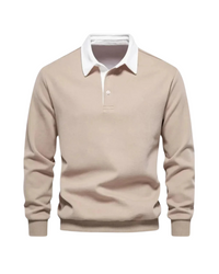 Curtis – Casual Polo Knit Sweater