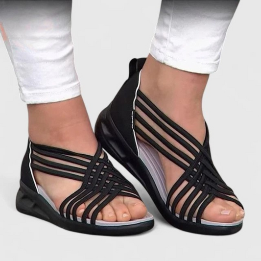 Zerisse | Orthopedic Sandals Black