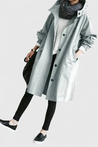 Iva | Comfortable Coat Gray