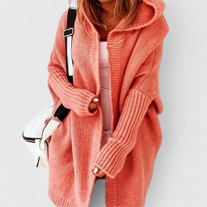 Rosalynne | Comfortable Cardigan Orange