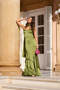 Georgina Green Dress