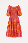 Anna Off-Shoulder Ruffle Maxi Dress