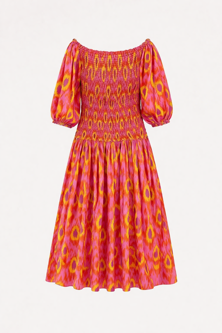 Anna Off-Shoulder Ruffle Maxi Dress