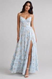 Norah – Flowing Boho Maxi Dress