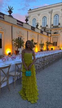 Elegant A line Off The Shoulder Chiffon Long Prom Dresses Formal Summer Wedding Guest Dresses Wedding Guest Outfit HZ121