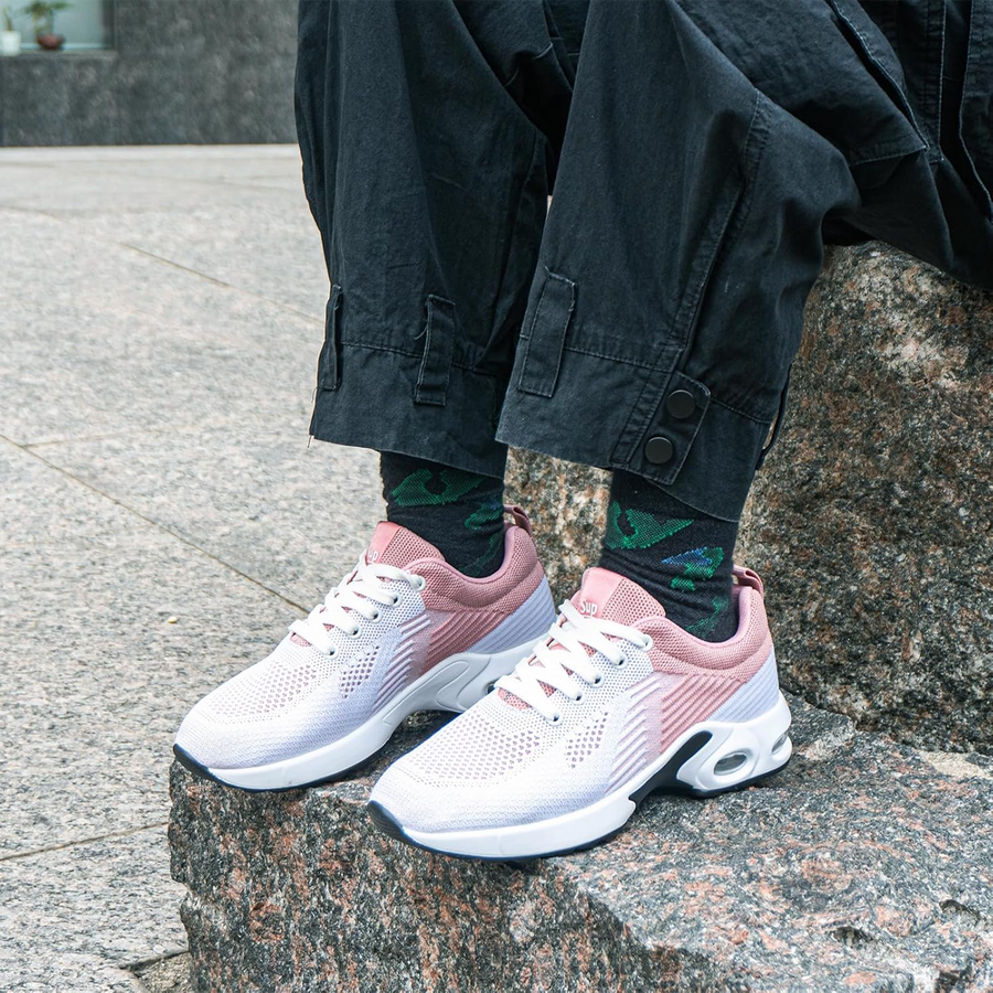 Lumi – Orthopedic Shoes in White & Pink