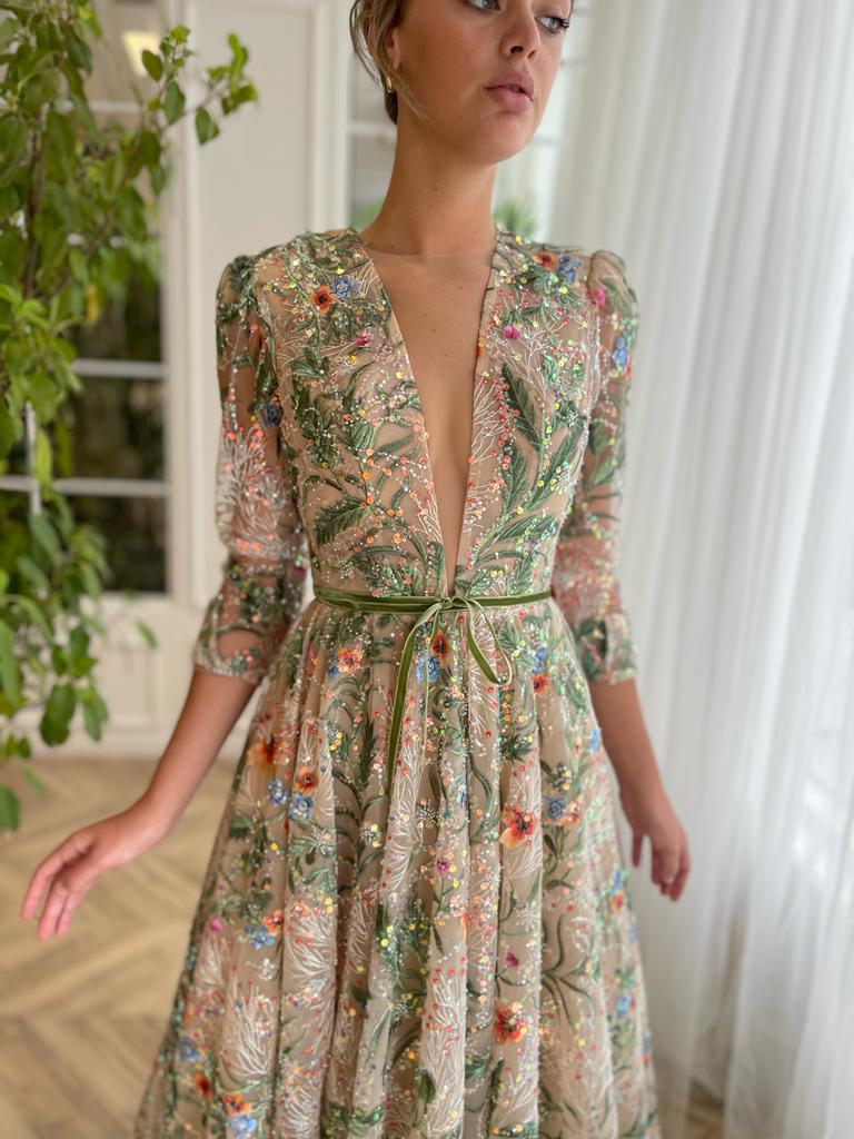 Whispering Forest Gown