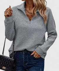 Korynne | Sophisticated Sweater Gray
