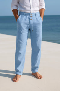 Ellis - Lightweight Linen Trousers