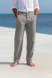 Ellis - Lightweight Linen Trousers