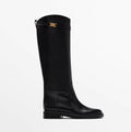 Valentina - Elegant Knee-High Leather Boots