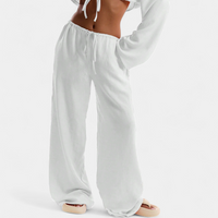 Mila – Relaxed Wide Leg Casual Trousers