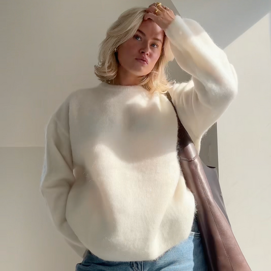 Léa™ - Premium Soft Knitwear – Cream