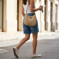 Avielle – Straw Crossbody Handbag