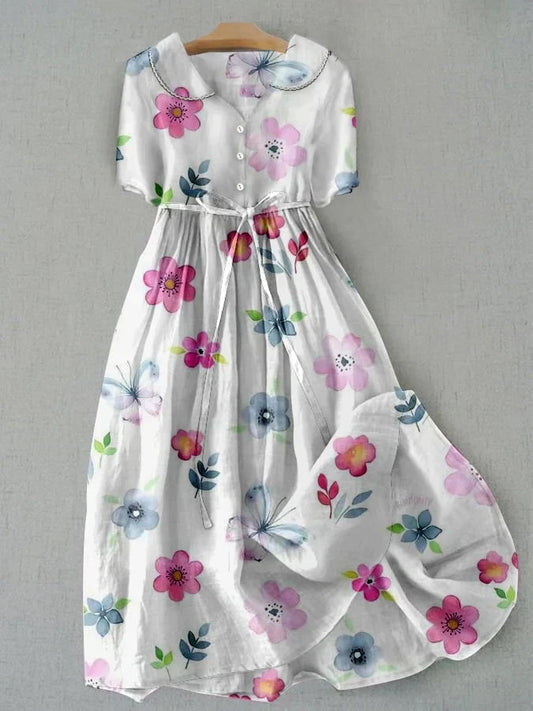 Devon - Floral Dress for Women with Effortless Elegance & All-Day Comfort