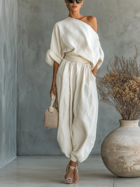 Demelza - Off-Shoulder 2-Piece Set