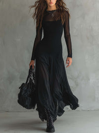 Neve – Tulle Maxi Dress