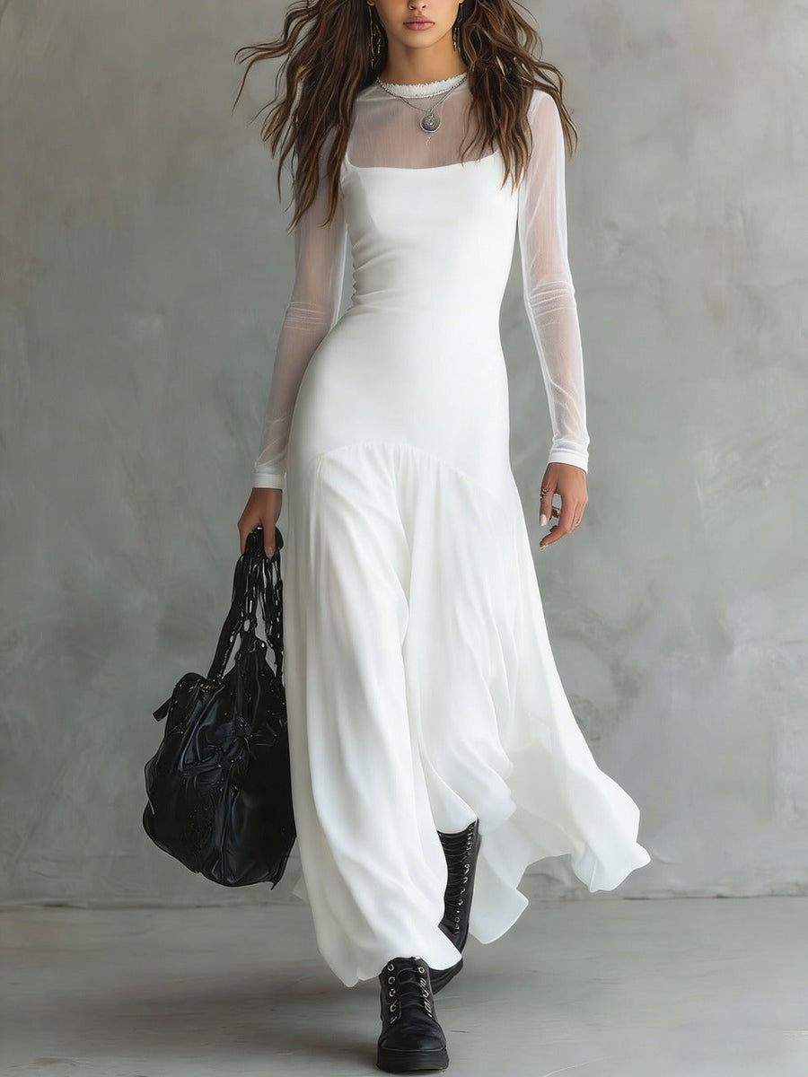Neve – Tulle Maxi Dress