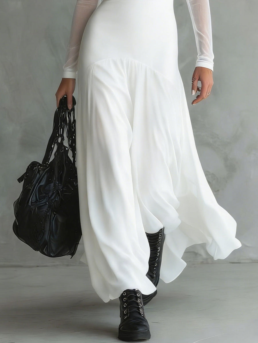 Neve – Tulle Maxi Dress