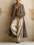 Rosalie - Three-Piece Linen Blend Set