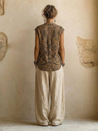 Rosalie - Three-Piece Linen Blend Set