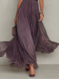 Effy – Violet Chiffon Maxi Dress