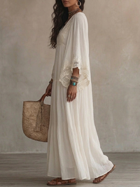 Darcie - Flowing V-Neck Maxi Dress
