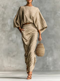 Faye – Flowing Two-Piece Set with Elegant Skirt