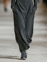 Winslow - Black Turtleneck Zip-up Maxi Dress