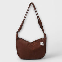 Cordura Shoulder Bags For Women Dark Brown