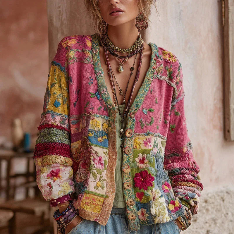 Davina – Boho Knit Jacket