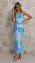 Kourt Maxi Dress Blue Buy Women's Dress Billy J