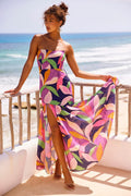 All For Her Maxi Dress Navy Multi