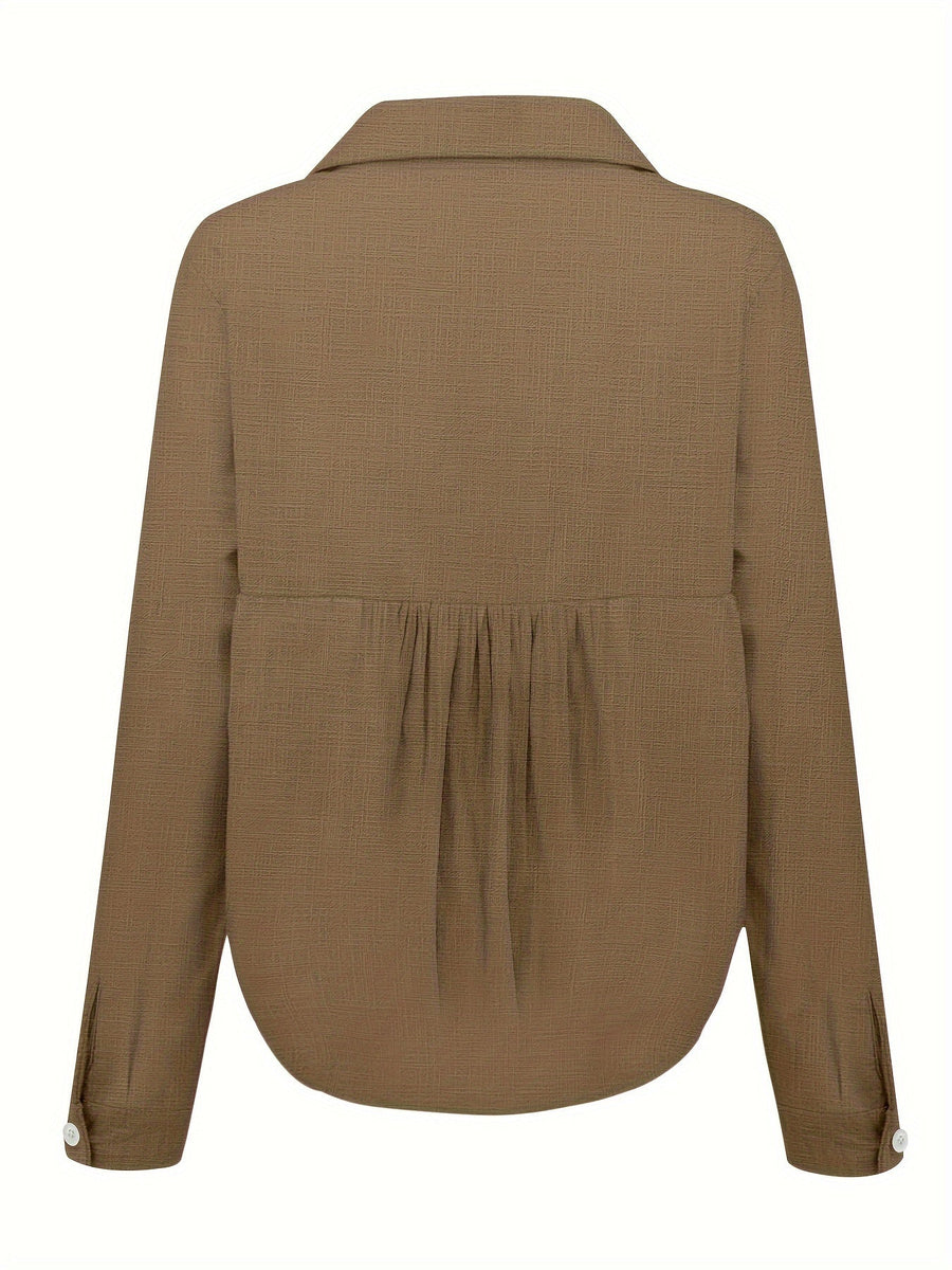 Greta – Relaxed Long-Sleeve Shirt