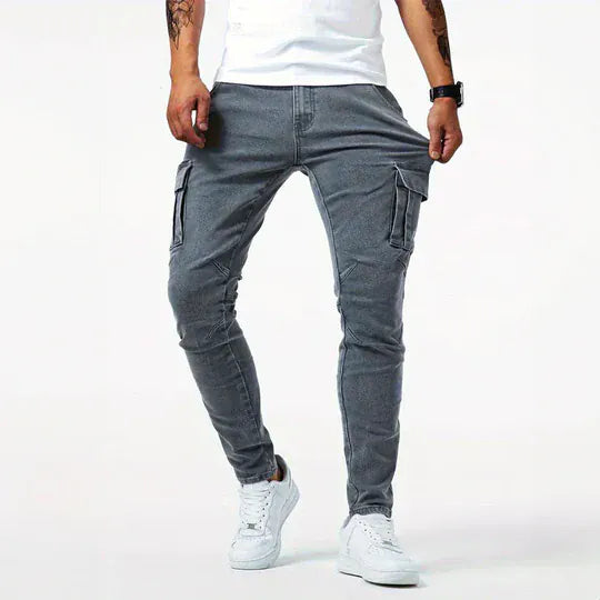 Gareth - Modern Cargo Slim Jeans