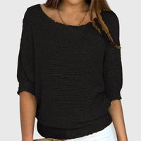 Sofia - Elegant Sweater Black