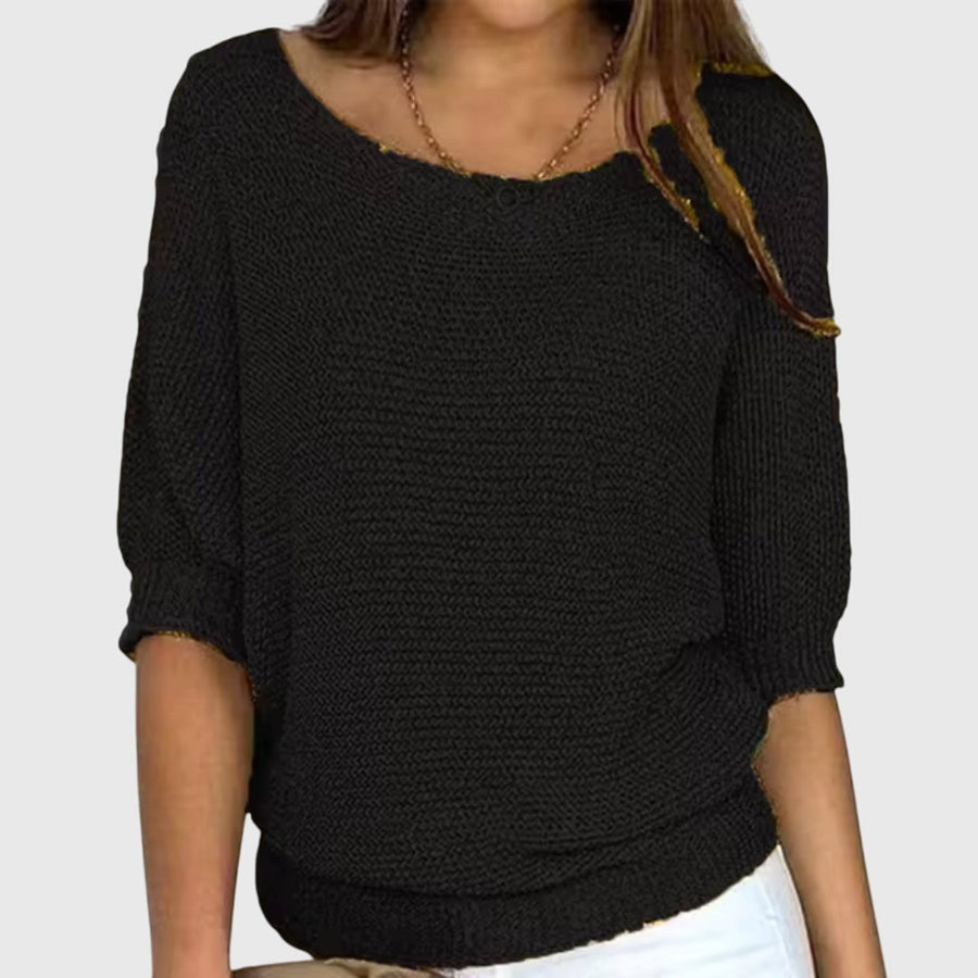 Sofia - Elegant Sweater Black