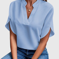 Kristie - Elegant Blouse Blue