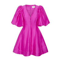 Dusk Puff Sleeve Mini Dress Coveti