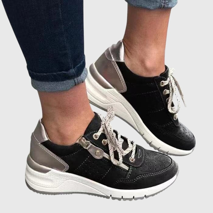 Maddie | Orthopedic Sneakers Black