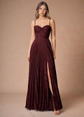 Hermosa Navy One Shoulder Maxi Dress