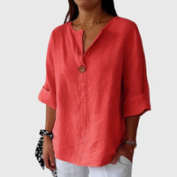 Valentina | Elegant Blouse Red