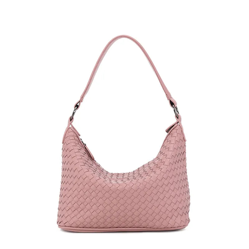Cloe Woven Shoulder Bag