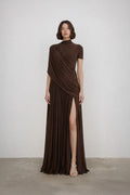 Sparrow Dress Espresso Brown